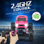 DE RC Cars for Girls Newest 1:12 Scale Remote Control Car with Rechargeable Batteries and Dual Motors off Road RC Trucks, Rc Racing Car