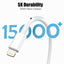 5 Pack 3Ft Standard Lighting to USB Cable Compatible with Iphone/Ipad/Ipod, 5V