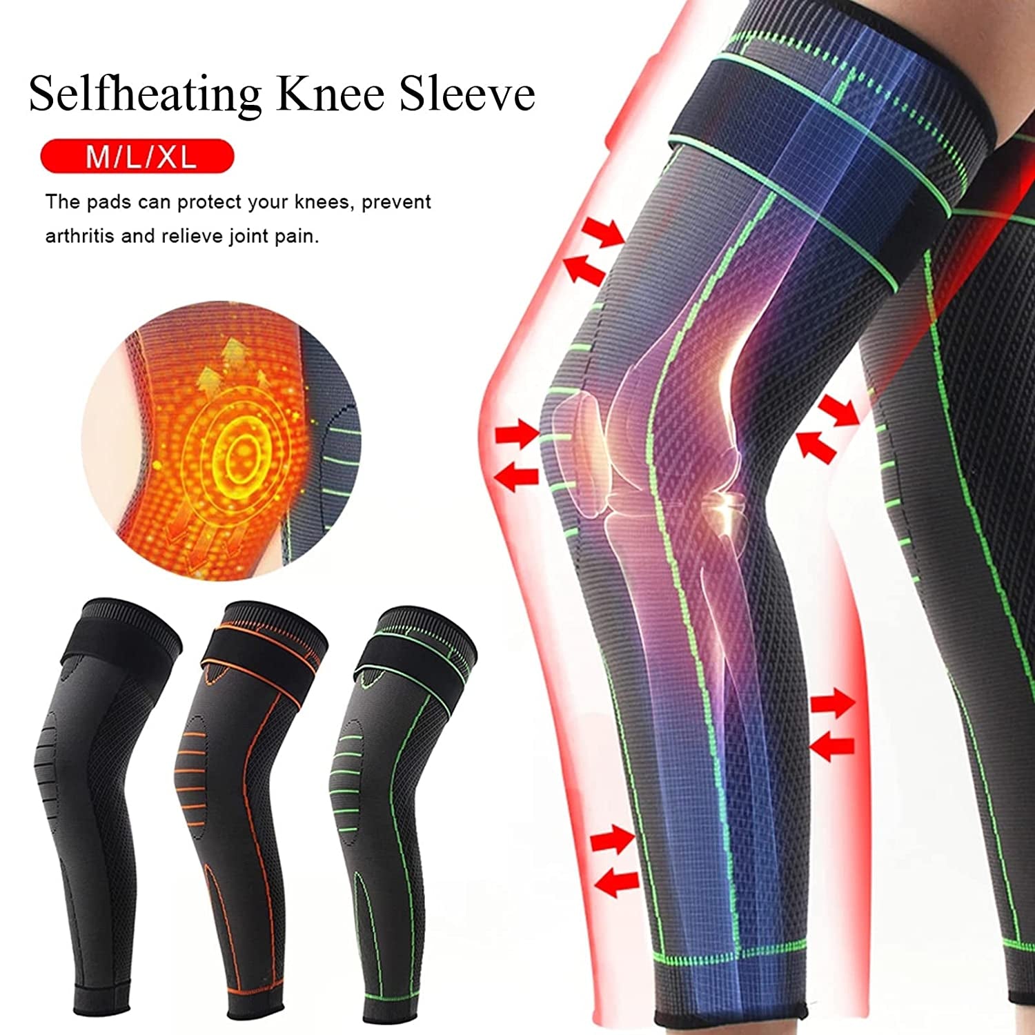 Acupressure self-Heating Shaping Knee Pads 