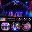 Red White Blue Lights Green Wire - 100 Count 4th July Decoration Patriotic Mini String Lights Waterproof for Indoor Outdoor Holiday Party Patio Independence Day Decoration