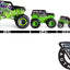 Monster Jam, Official Calavera Monster Truck, Collector Die-Cast Vehicle, 1:24 Scale, Kids Toys for Boys Ages 3 and Up