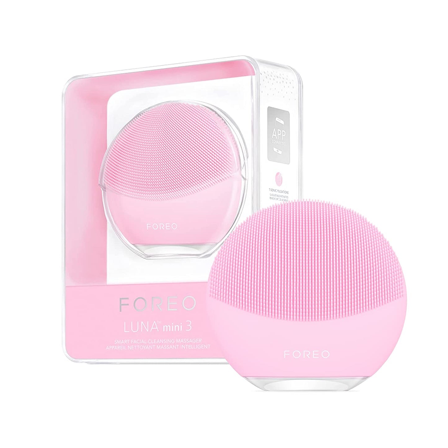 FOREO LUNA Mini 3 Waterproof Silicone Face Cleansing Brush