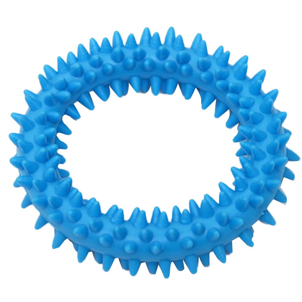 Pet Enjoy Dog Chew Toys for Aggressive Chewers Large Breed,Thorn Circle Ring Toys Long-Lasting Indestructible Dog Toys,Tough Durable Puppy Teeth Cleanning Toy for Dogs Pets