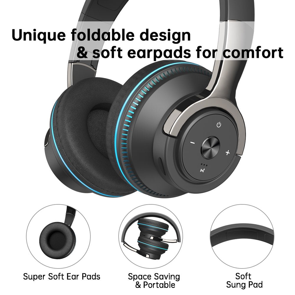 Noise Isolating over Ear Headphone W/ Microphone and Volume Control