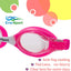 Kids Swim Goggles, 2 Pack Swimming Goggles for Children Kids Toddler Girl Boy anti Fog Waterproof Soft Silicone (Age 3-12)