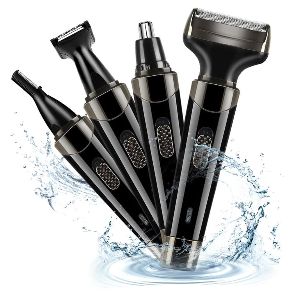 4in1 Rechargeable Waterproof Electric Shaver Kit
