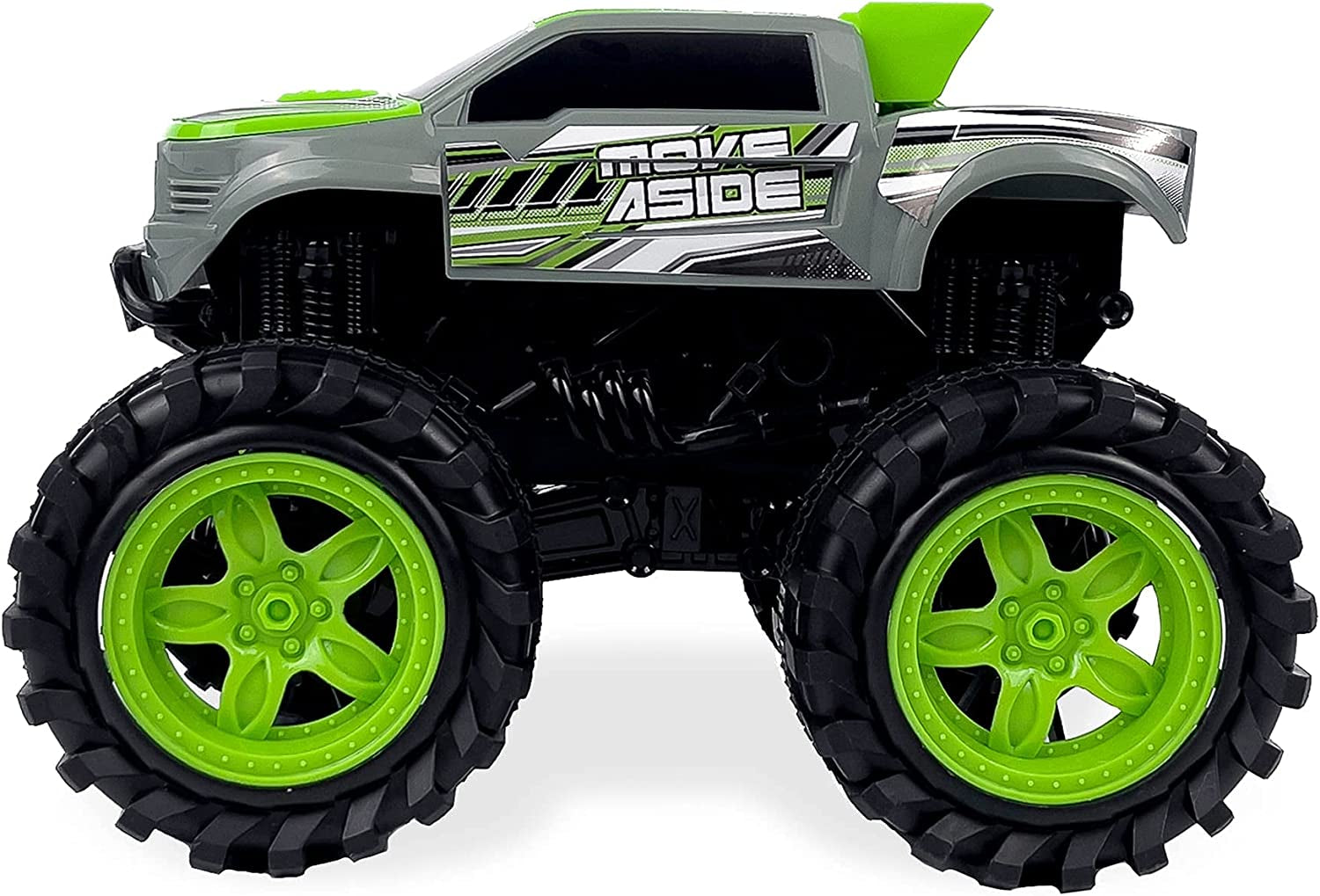 Exploding Monster Truck with Explosive Crash Sounds and Lights, Smash It up Again and Again, Toy for Boys and Girls 3 Years and above [Amazon Exclusive] (Gray)
