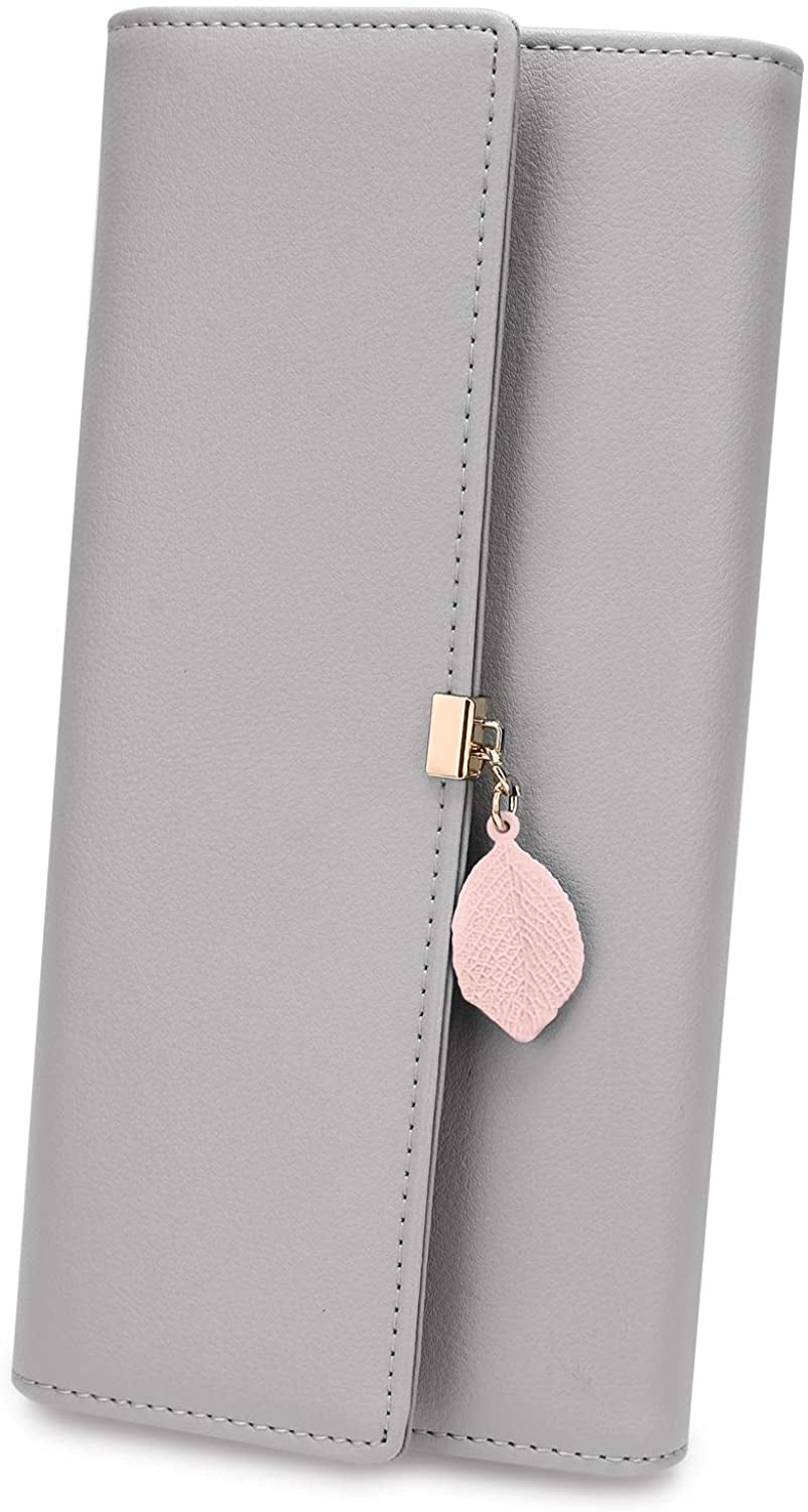  RFID Blocking Genuine Leather Purse