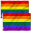  3 Ft X 5 Ft Rainbow Flag 6 Stripes Polyester 