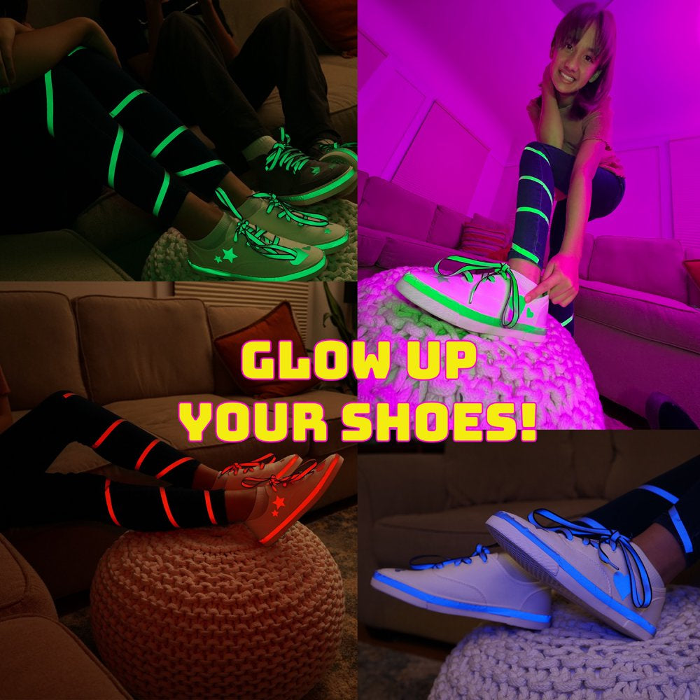 Letsglow Studio - DIY Arts and Crafts Glow Kit, Includes 16 Color LED Light, Remote Control and Accessories