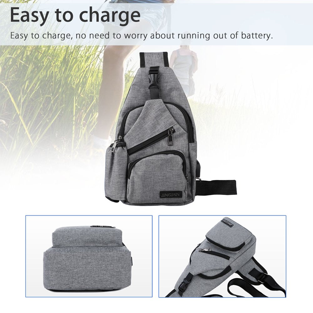 Multipurpose Small Outdoor Chest Sling Shoulder Crossbody Backpack Bag Ultra-Lightweight & Waterproof