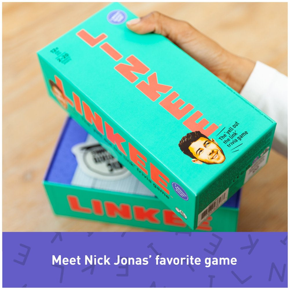 Linkee: Nick Jonas Edition: Quiz Board Game for Adults and Teens