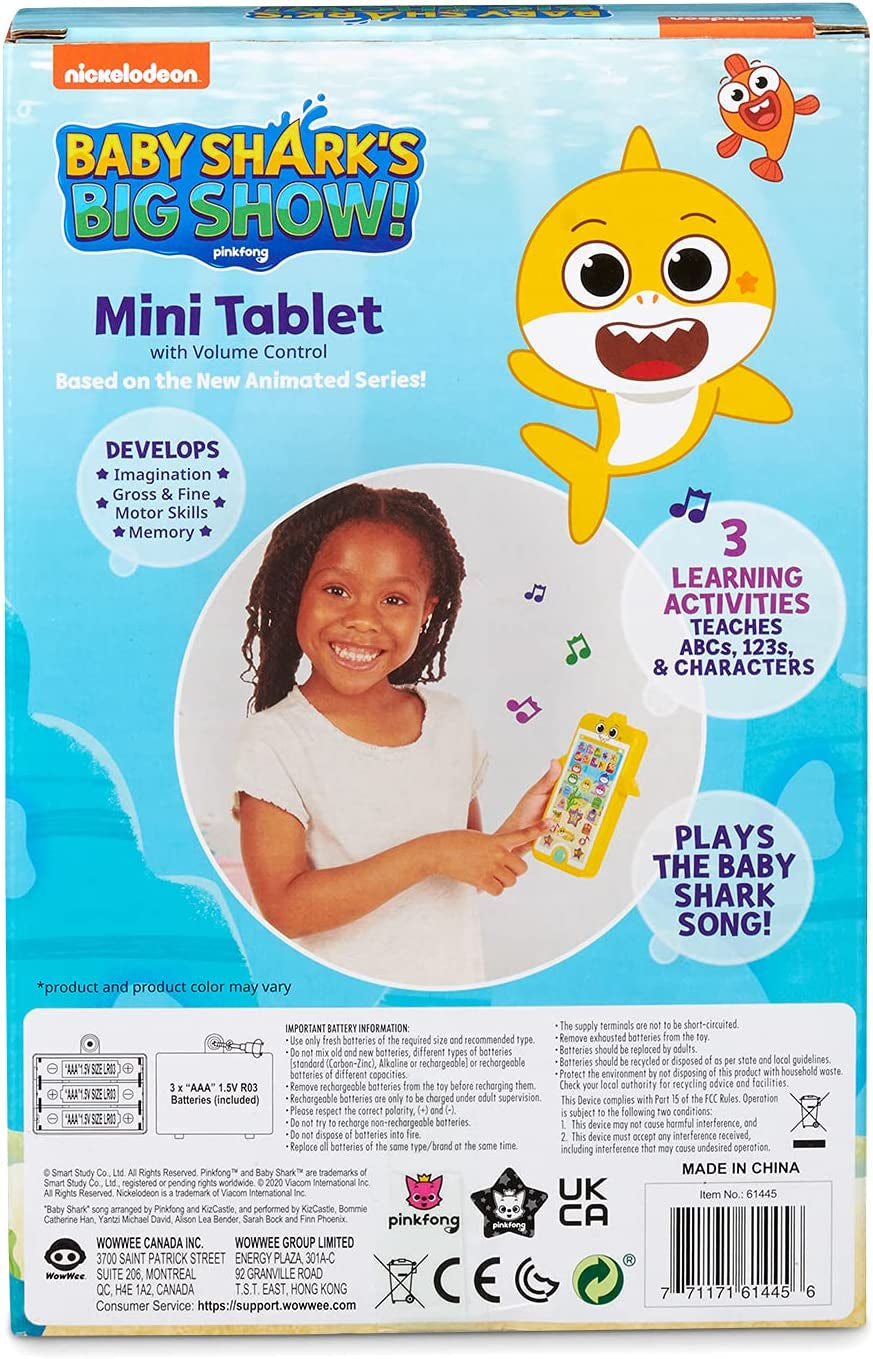  Baby Shark's Big Show! Mini Tablet for Kids