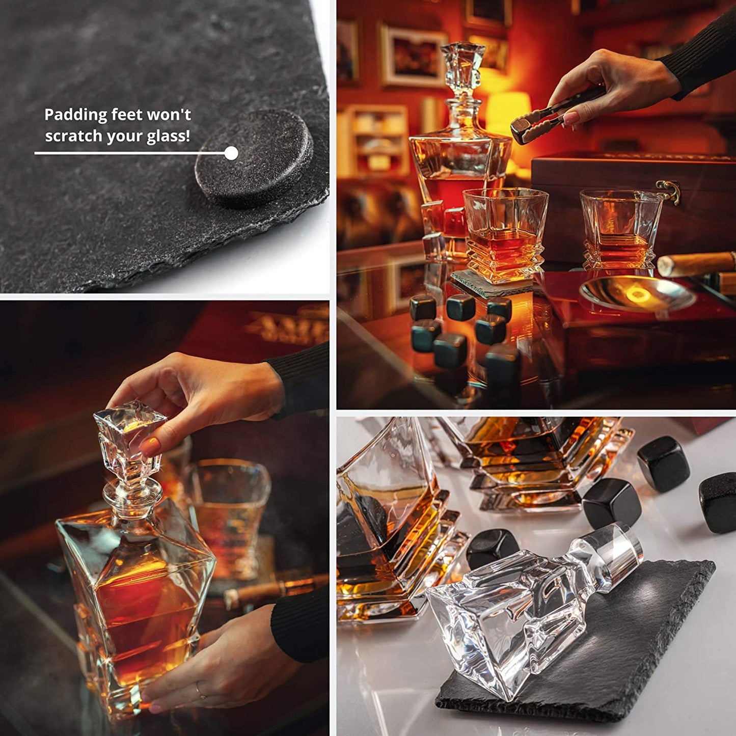  Luxury Whiskey Stones Gift Set