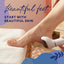 Electronic Foot File with Diamond Crystals for Feet, Removes Hard and Dead Skin, 1Ct