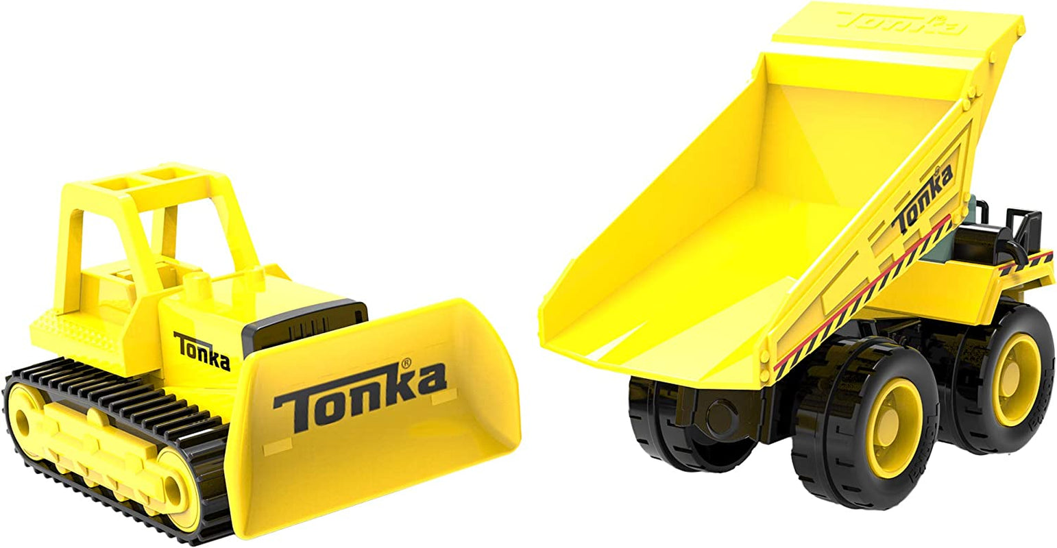 Tonka - Metal Movers Combo Pack - Dump Truck & Bulldozer