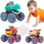 Toy Cars for 1 Year Old Boy Gifts Monster Trucks Boys Toys for 1 2 3 Year Old Boys Girls Kids Toddler Car Toy Trucks Baby Boy Toys 12-18 Months Pull Back Cars for Toddlers 1-3 Birthday Xmas Gift