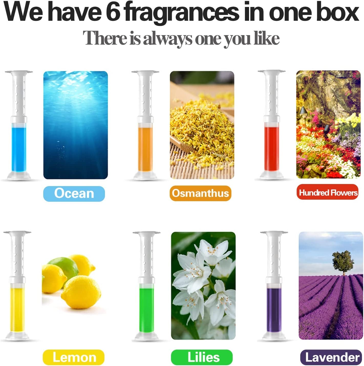 Toilet Stain Removal Cleaning Air Freshener, 72 Flower Stamps