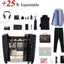 Merax Expandable Luggage TSA Locks, 3 Piece Lightweight Spinner Suitcase Set