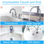 Kitchen Sink Faucet Splash Guard