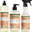 Mrs. Meyer's Kitchen Essentials Set, Includes: Hand Soap, Dish Soap, and All Purpose Cleaner, Geranium, 3 Count Pack