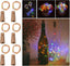  6 Packs Micro Artificial Cork Copper Wire Starry Fairy Lights, Battery Operated Lights for Bedroom, Parties, Wedding, Decoration