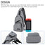 Multipurpose Small Outdoor Chest Sling Shoulder Crossbody Backpack Bag Ultra-Lightweight & Waterproof