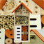 Wooden Insect House, Hanging Insect Hotel for Bee, Butterfly, Ladybirds, Beneficial Insect Habitat, Bug Hotel Garden, 10.4 X 3.4 X 5.4 Inch