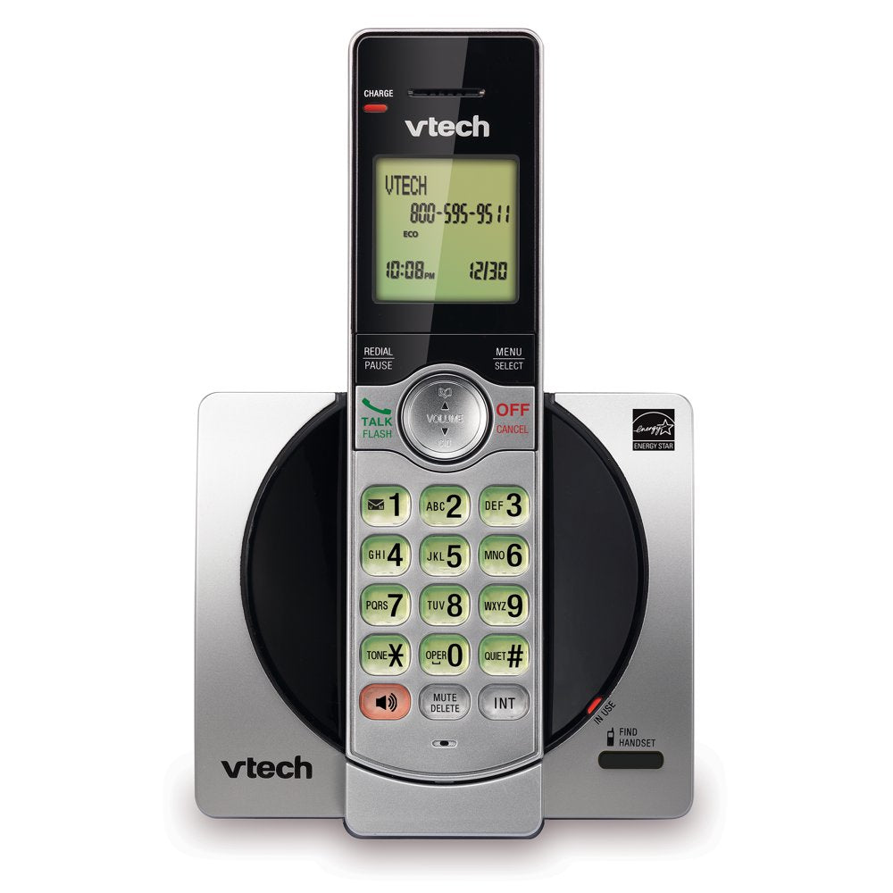  6.0 Expandable Cordless Phone with Call Block, CS6919 (Silver & Black)