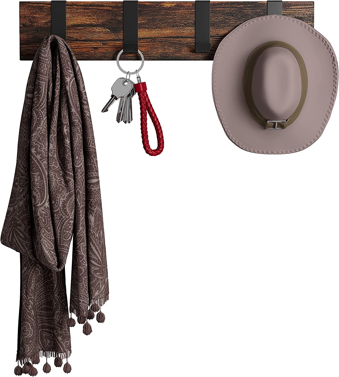 Hanging Rack with 4 Hooks