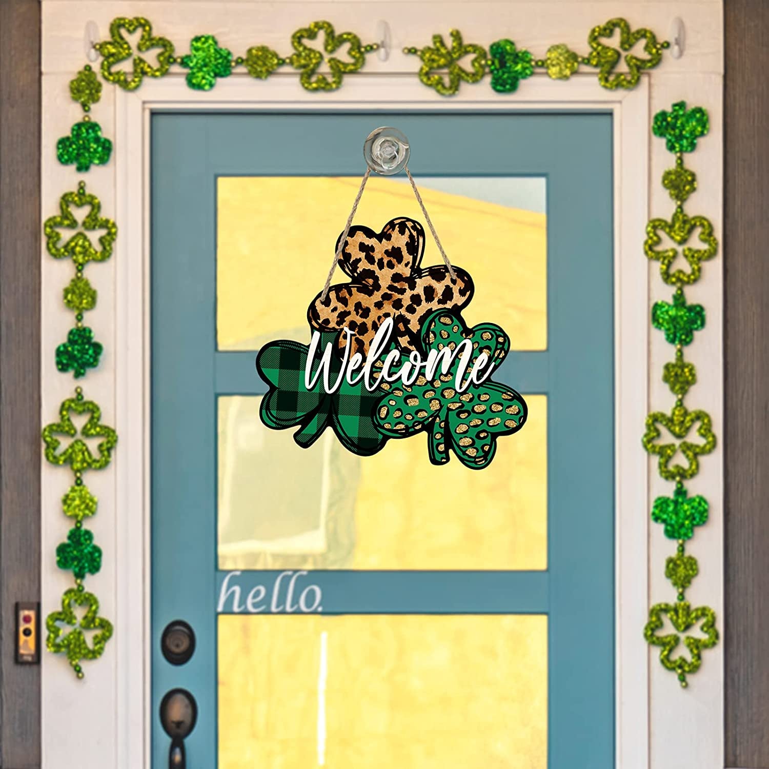  St. Patrick's Day Welcome Sign