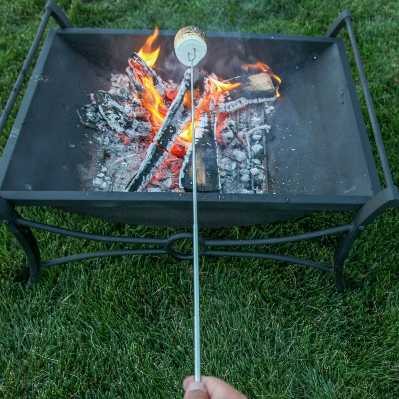 8 Pcs Marshmallow Roasting Sticks for Fire Pit 32Inch, Smores Sticks Skewers, Telescoping Hot Dog Roasting Sticks for Campfire