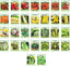 30 Packs of Vegetable Seeds Including 30 Varieties. Create a Deluxe Garden. All Seeds Are Heirloom, 100% Non-Gmo