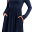  Summer Casual T-Shirt Dresses for Women Loose Fit Comfy Short Sleeves Women Dresses with Pockets Fall Dress
