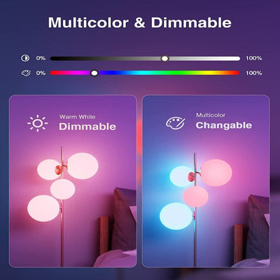 4 Pack Color Changing LED Wi-Fi Smart Light Bulbs, 2.4Ghz Wifi Only, 1050 Lumens, 10W Dimmable Smart Home Lighting