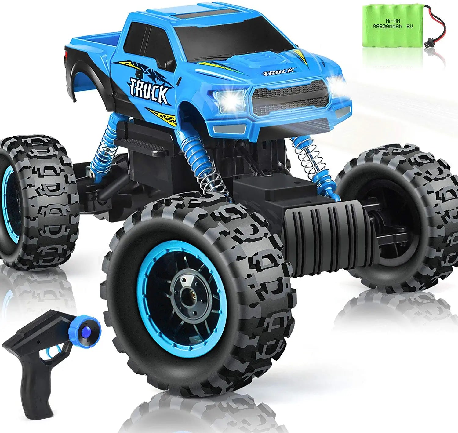 DE RC Cars for Girls Newest 1:12 Scale Remote Control Car with Rechargeable Batteries and Dual Motors off Road RC Trucks, Rc Racing Car