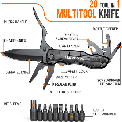 Multitool Knife I LOVE YOU