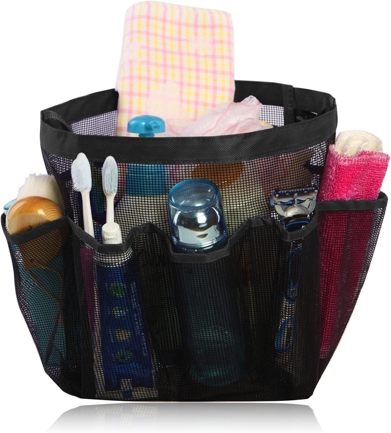 Mesh Shower Caddy, 8 Pockets 