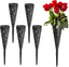 6 pcs Grave Vase,Memorial Floral Vase 