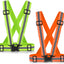  Running Reflective Vest Gear 2Pack, High Visible Reflective Running Vest Adjustable Safety VES for Night Outdoor Running Cycling Motorcycle Dog Walk Jogging