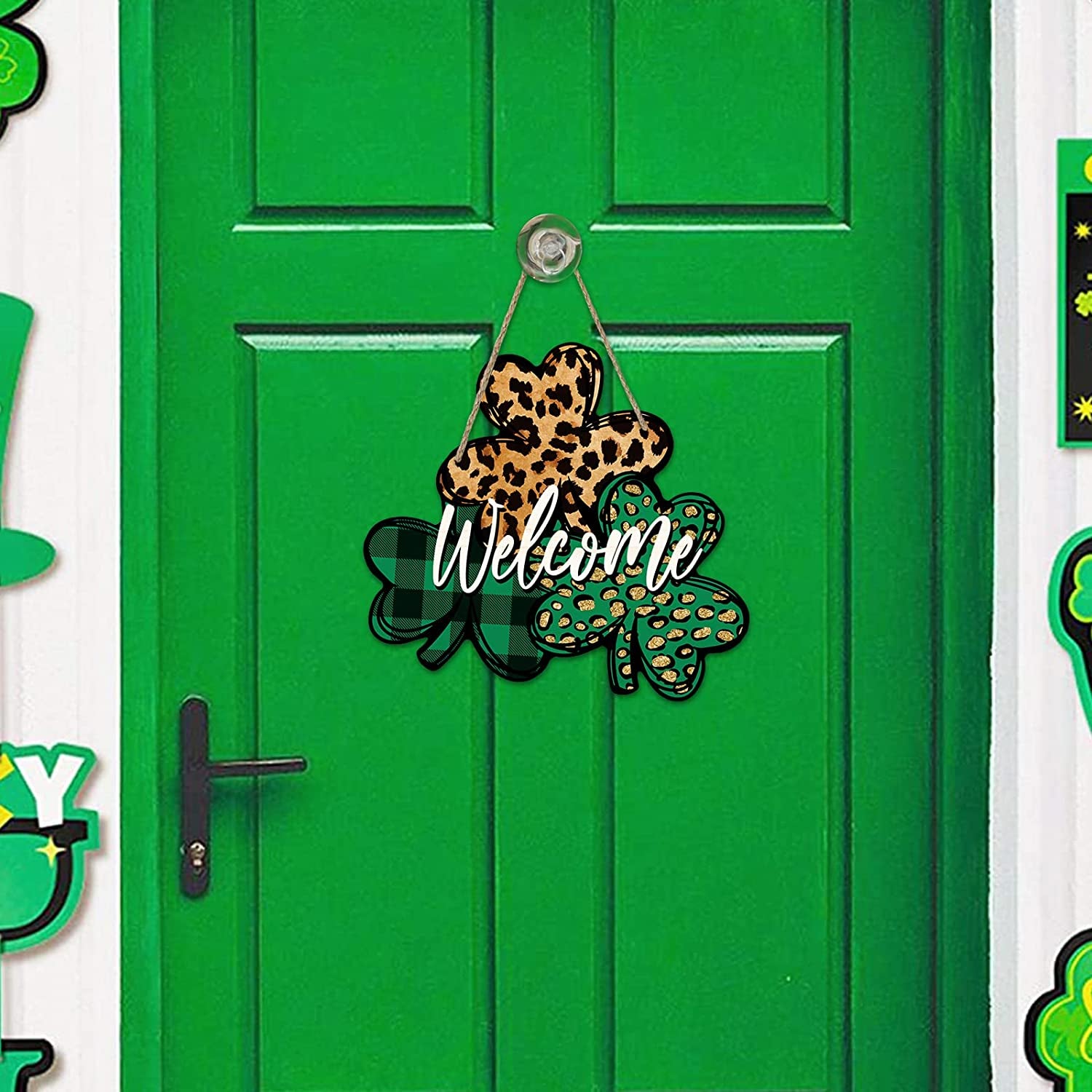  St. Patrick's Day Welcome Sign