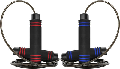 Jump Rope for Fitness, Fast Spin Tangle-Free with Ball Bearing  for Aerobic Exercise