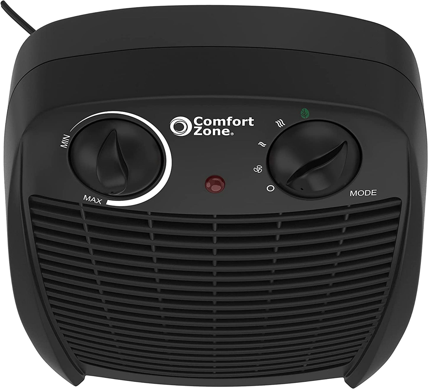 Comfort Zone CZ45E Personal Heater, 1500W with Adjustable Thermostat , Energy Saving, with Overheat Safety Sensors and Tip-Over Switch
