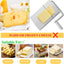 Cheese Slicer & Cheese Cutter | Stainless Steel Cheese Slicer with 10 Replacement-Wires | Cheese Cutter for Block Cheese Metal Cheese Slicer Cutting Board Kitchen Gadgets Gift Set for Cheese Butter