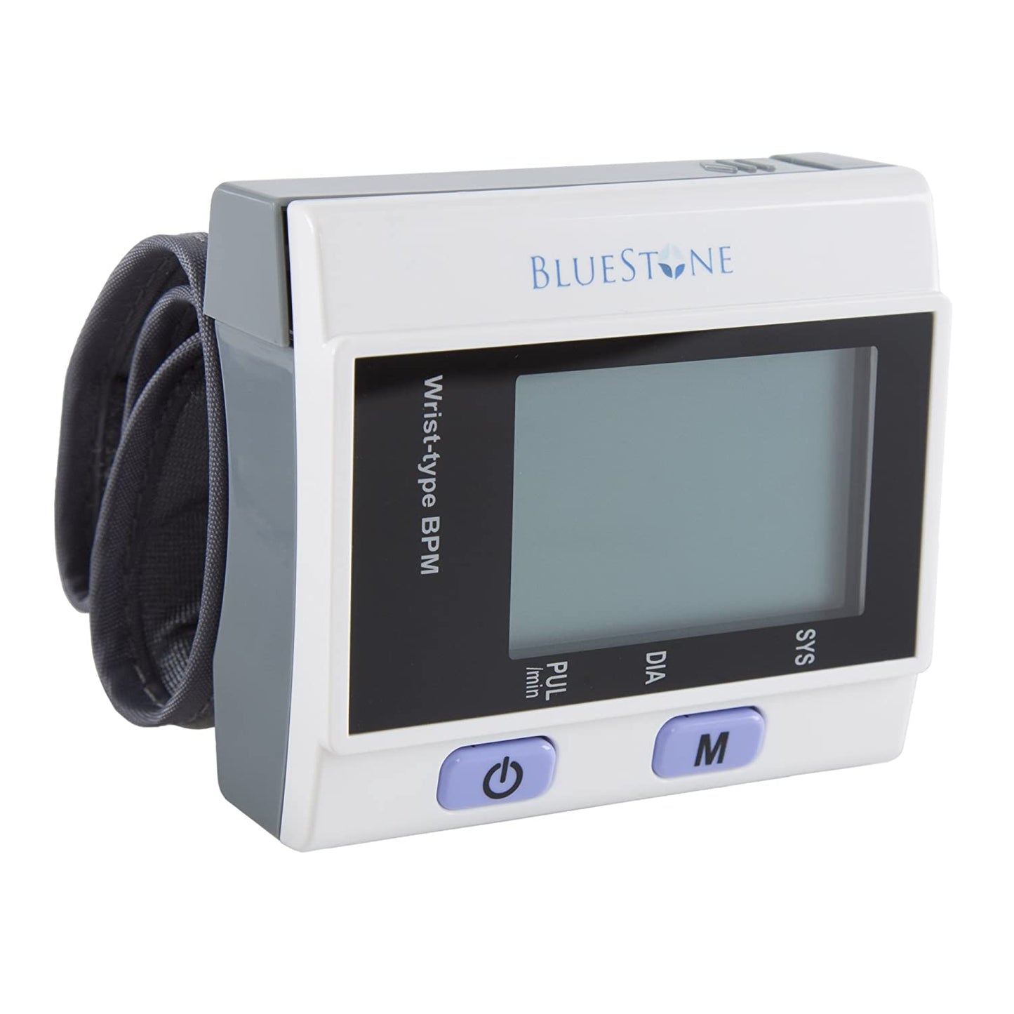 Automatic Wrist Blood Pressure Monitor with Digital LCD Display Screen- Fast BP and Pulse Monitoring and Adjustable Wrist Cuff by Bluestone