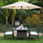 7.5FT Patio Umbrellas with Push Button Tilt and Crank 