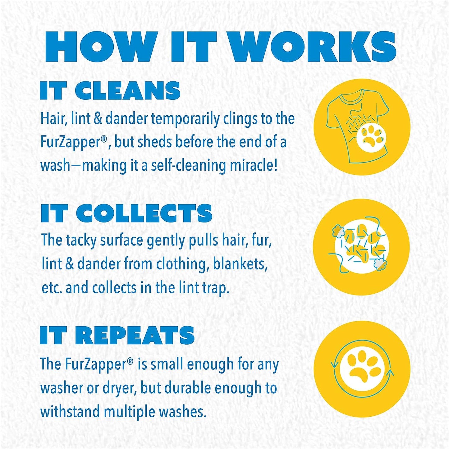 Pet Hair Remover for Laundry, 2 Count