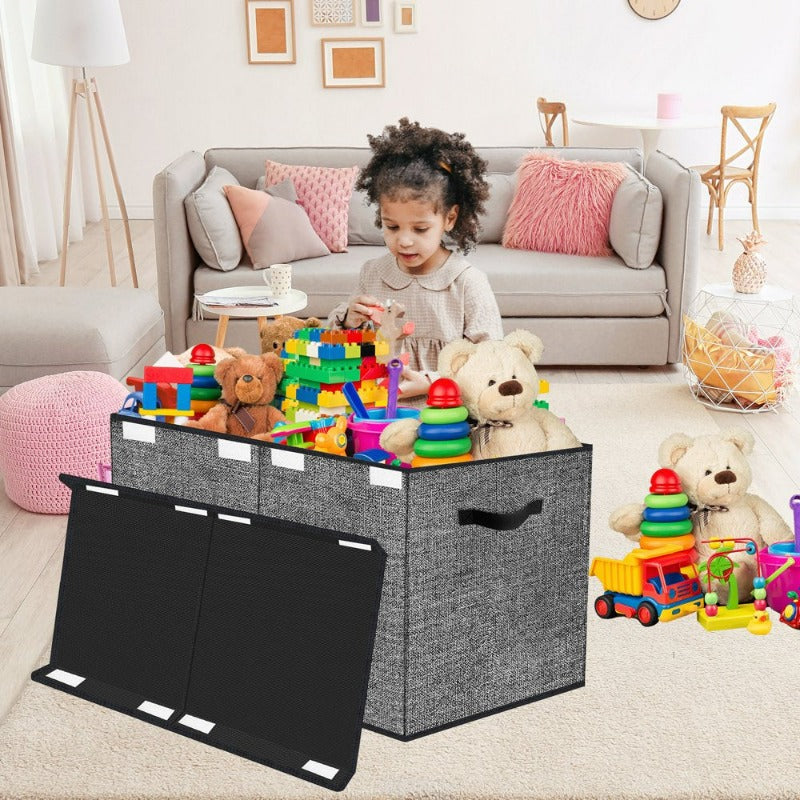 Large Toy Box Chest Storage Organizer with Lid