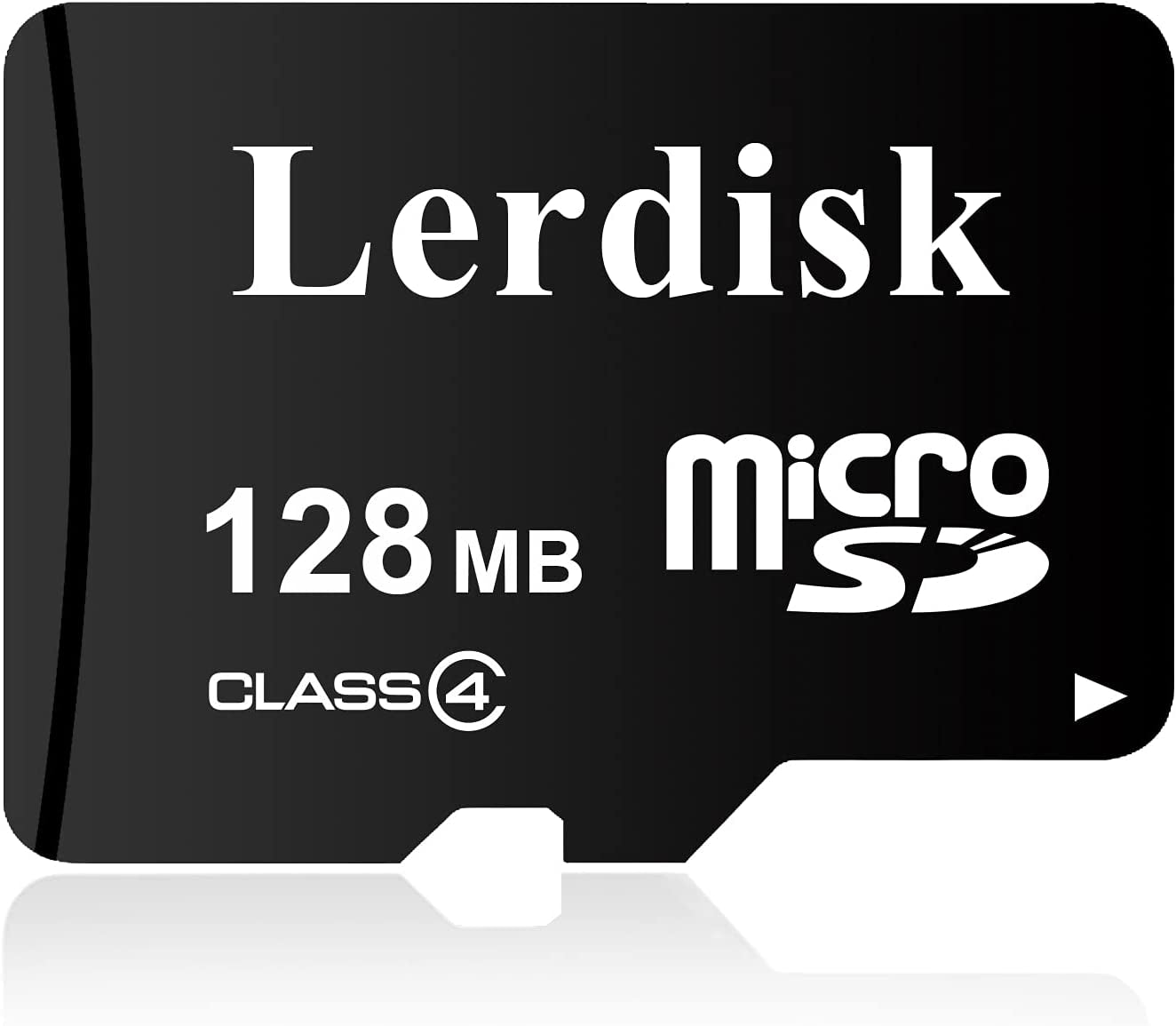 Lerdisk Factory Wholesale Micro SD Card 128MB Class 4 in Bulk Small Capacity 3-Year Warranty Produced by 3C Group Authorized Licencee Special for Small Files Storage or Company Use (NOT GB)