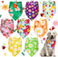 8 Pieces Summer Dog Bandanas 